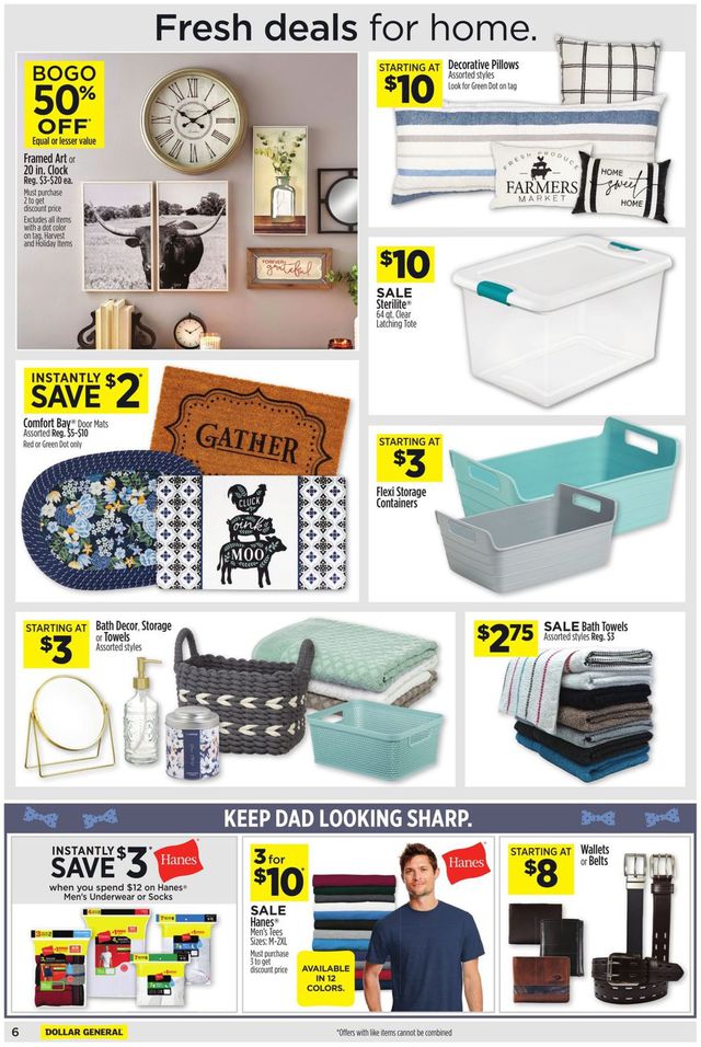 Dollar General Ad from 06/12/2022