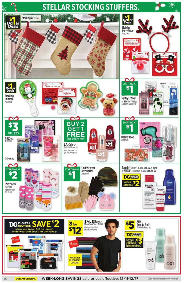 Dollar General Ad from 12/11/2022