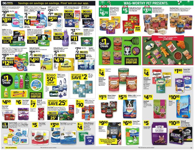 Dollar General Ad from 12/18/2022