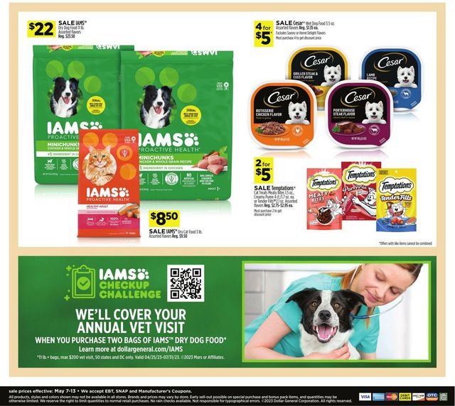 Dollar General Ad from 05/07/2023