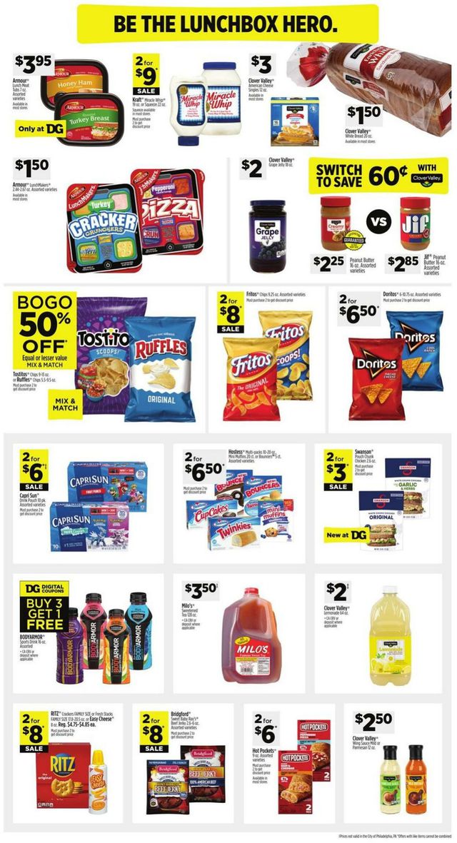Dollar General Ad from 08/13/2023