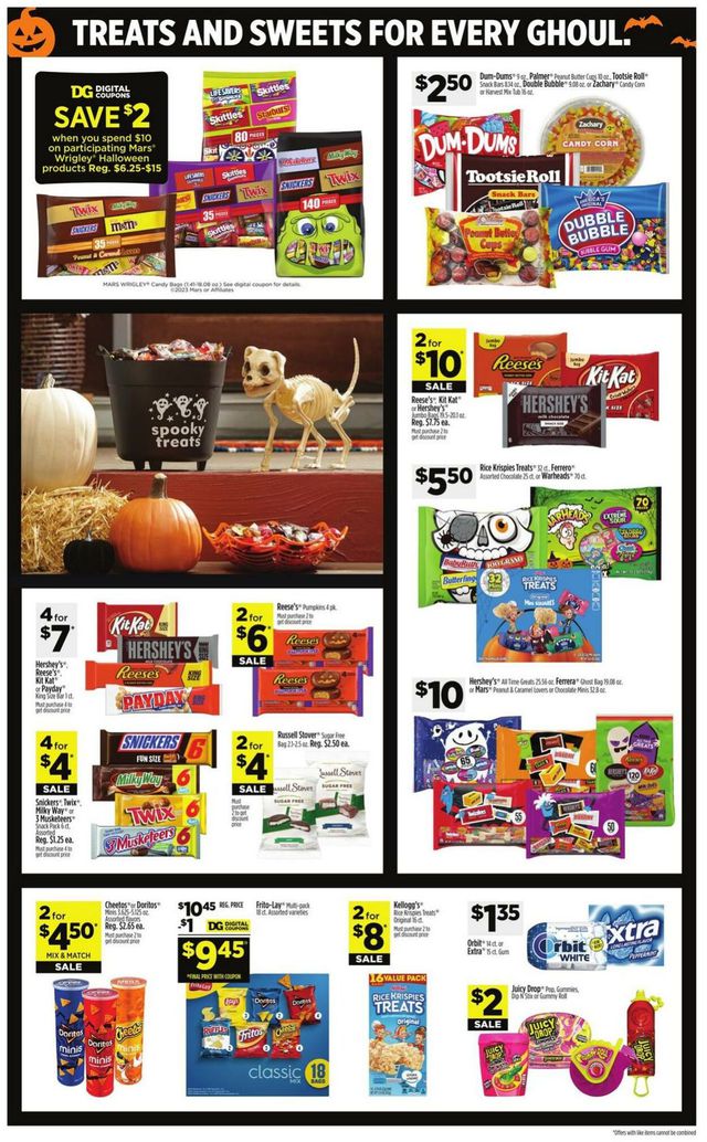 Dollar General Ad from 09/24/2023