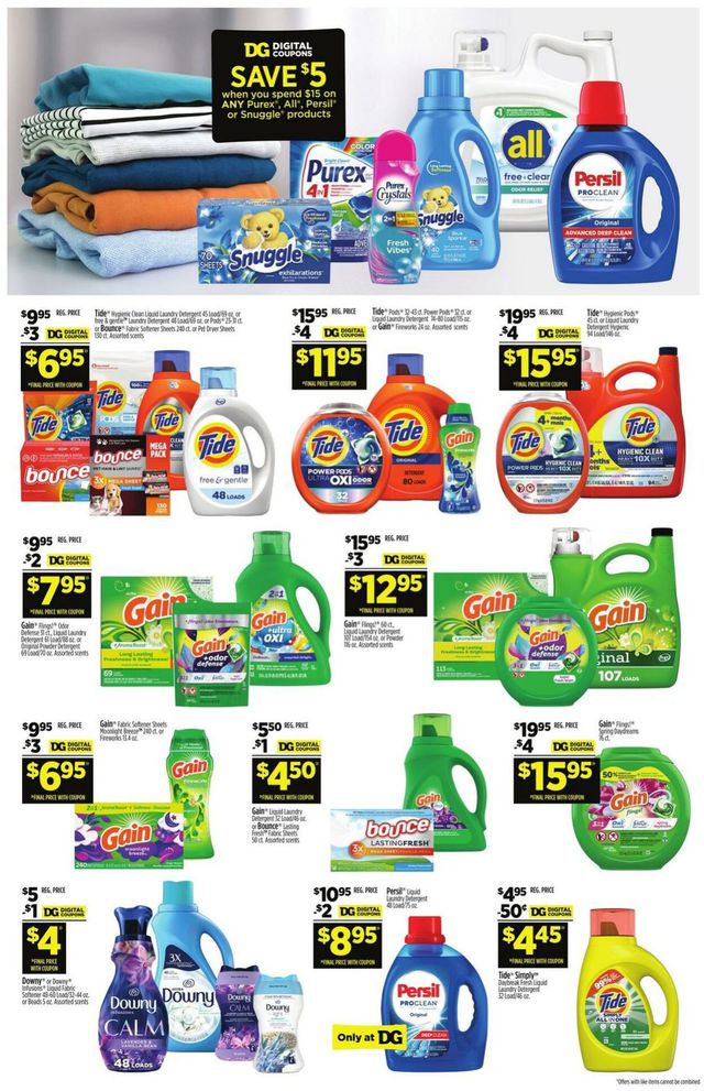 Dollar General Ad from 10/15/2023