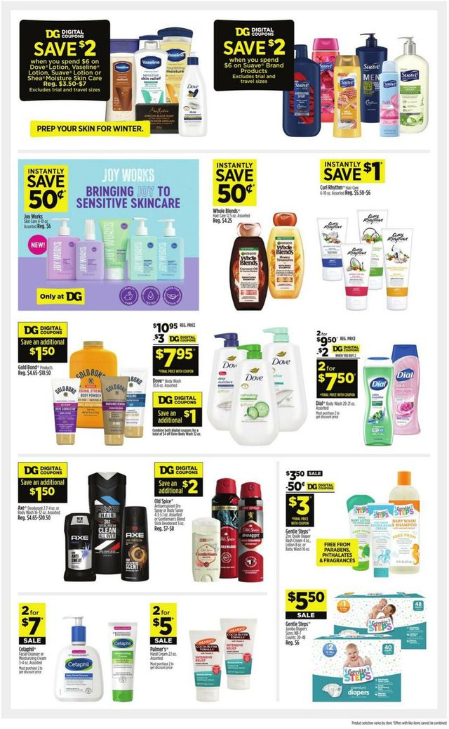 Dollar General Ad from 10/15/2023