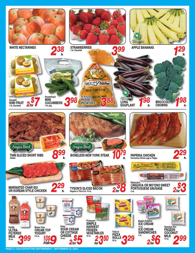 Don Quijote Hawaii Ad from 09/06/2020