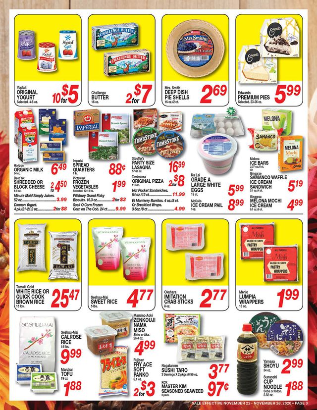 Don Quijote Hawaii Ad from 11/22/2020
