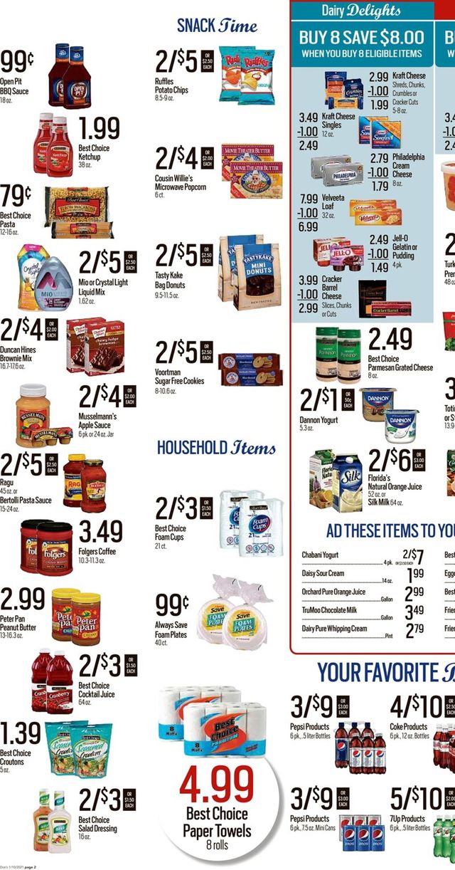 Dot's Market Ad from 01/11/2021