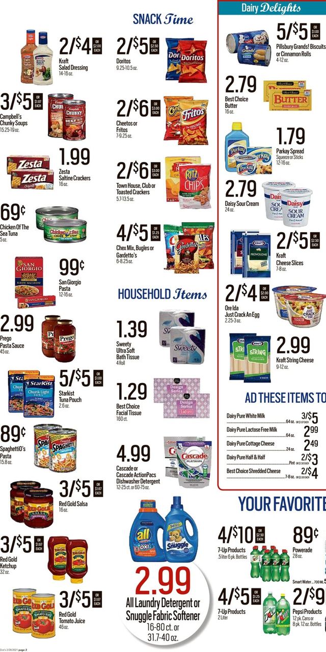 Dot's Market Ad from 03/01/2021