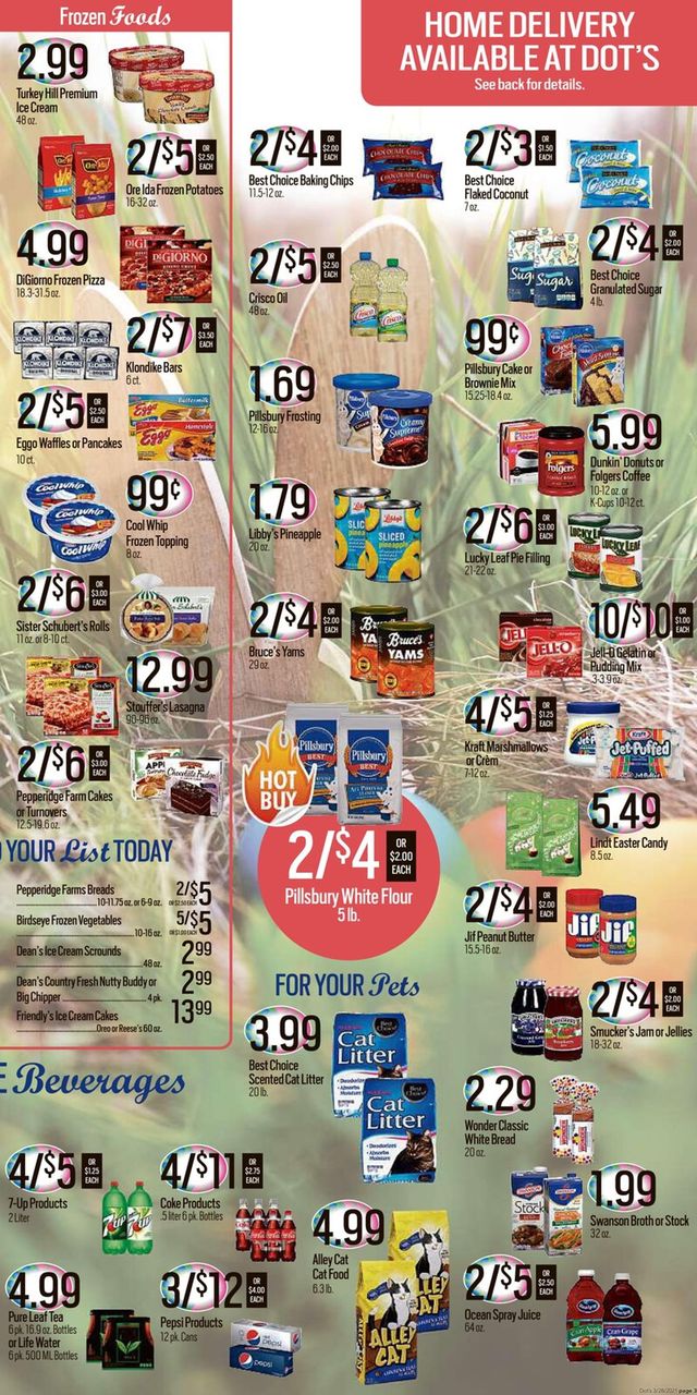 Dot's Market Ad from 03/29/2021