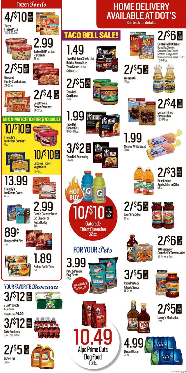 Dot's Market Ad from 04/26/2021