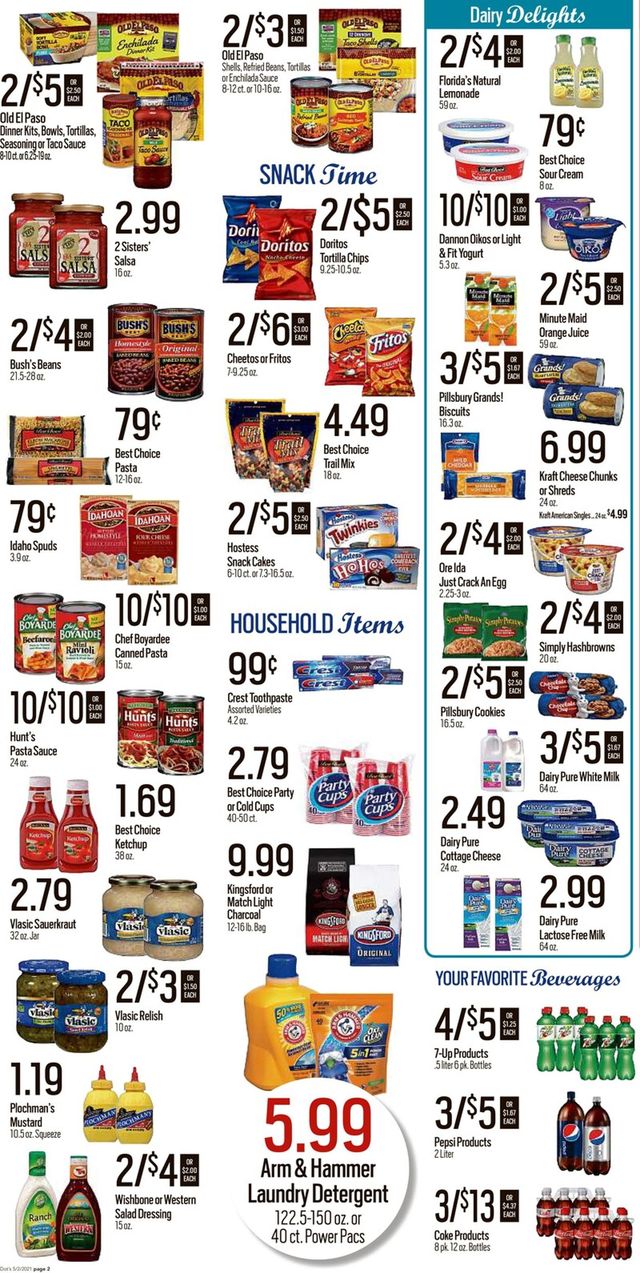 Dot's Market Ad from 05/03/2021