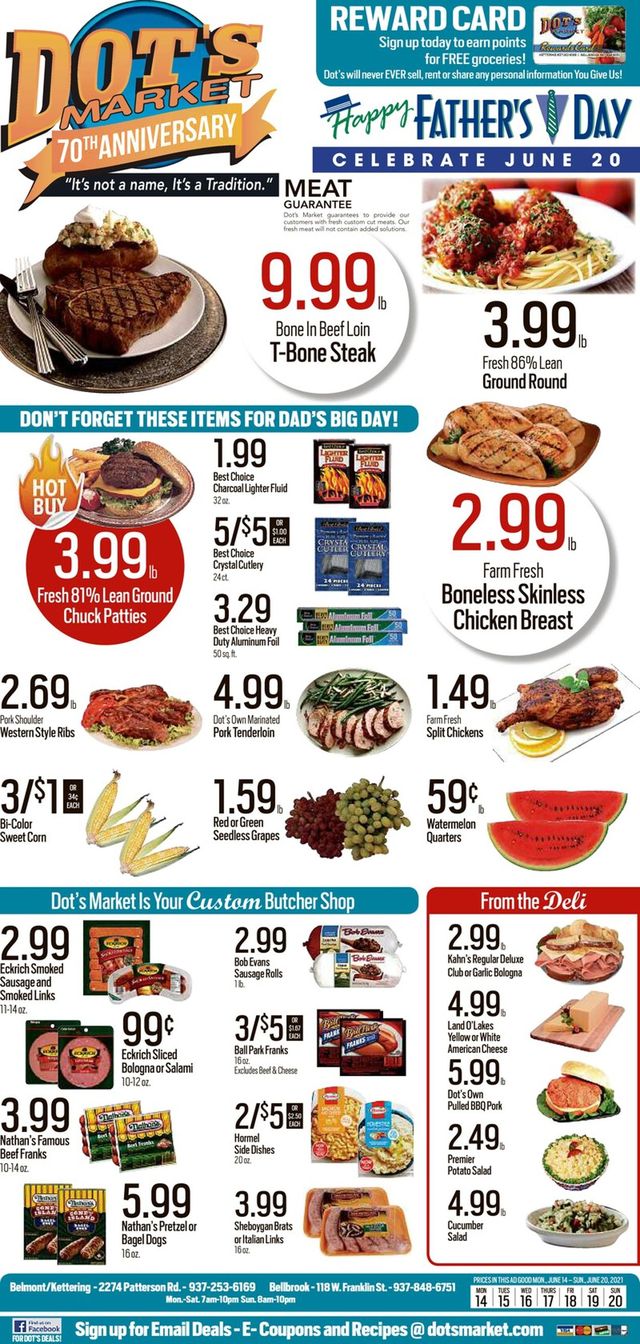 Dot's Market Ad from 06/14/2021