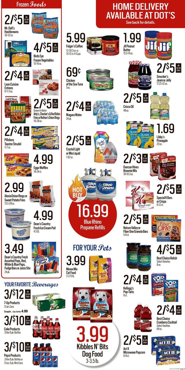 Dot's Market Ad from 06/14/2021