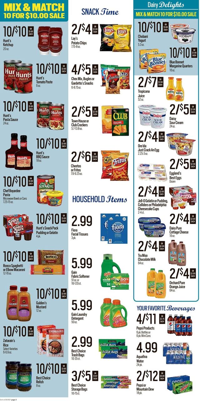 Dot's Market Ad from 06/21/2021