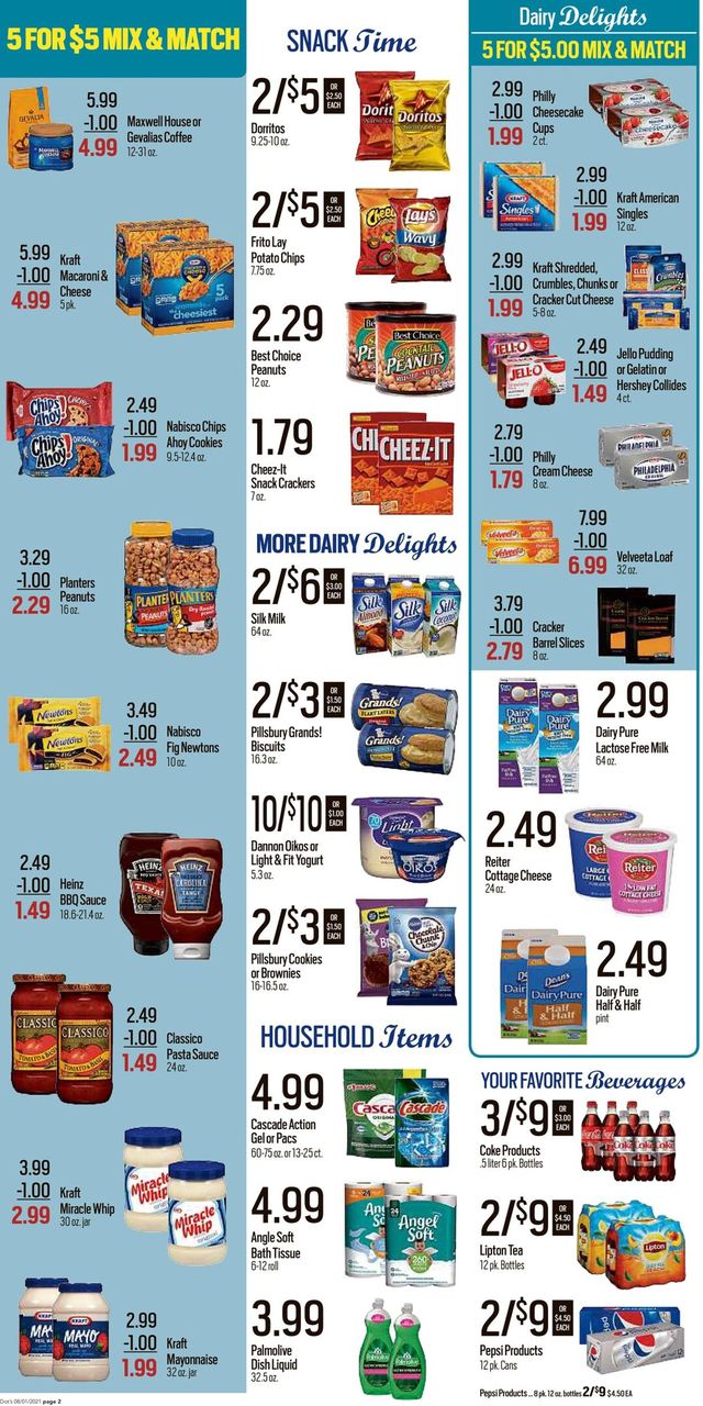 Dot's Market Ad from 08/02/2021
