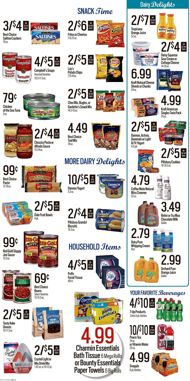 Dot's Market Ad from 09/13/2021