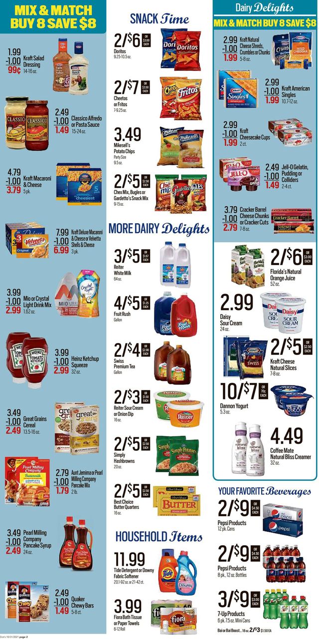 Dot's Market Ad from 11/01/2021