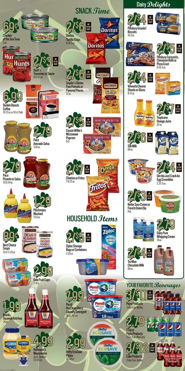 Dot's Market Ad from 03/14/2022