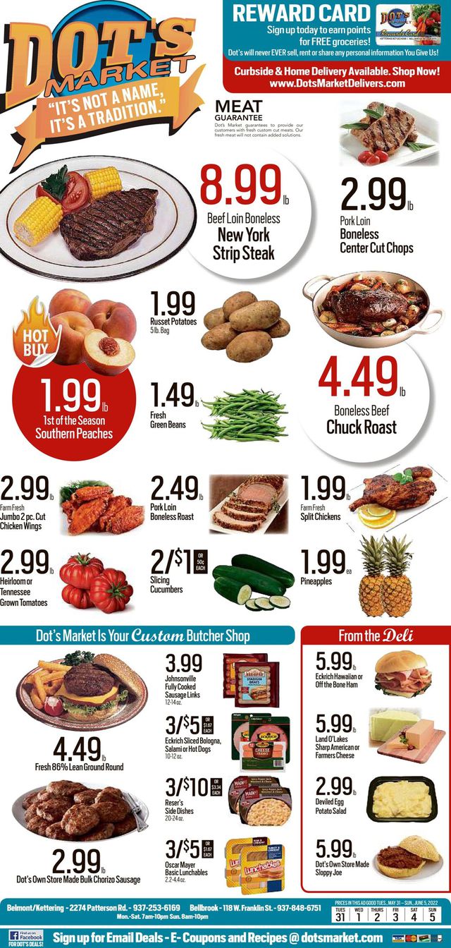Dot's Market Ad from 05/31/2022