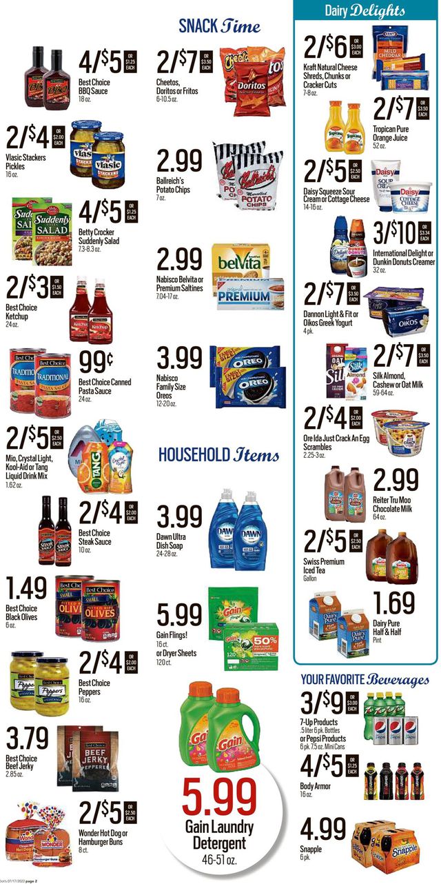 Dot's Market Ad from 07/18/2022