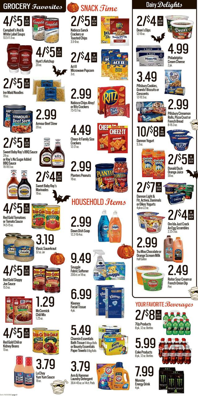 Dot's Market Ad from 10/24/2022