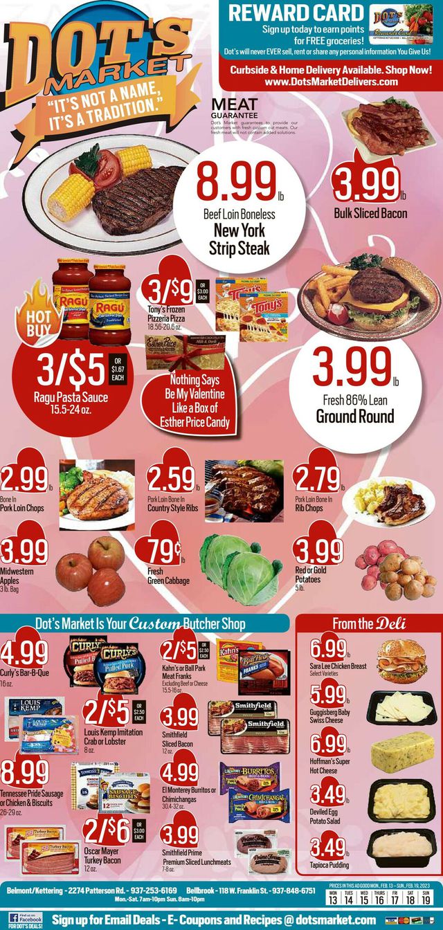 Dot's Market Ad from 02/13/2023