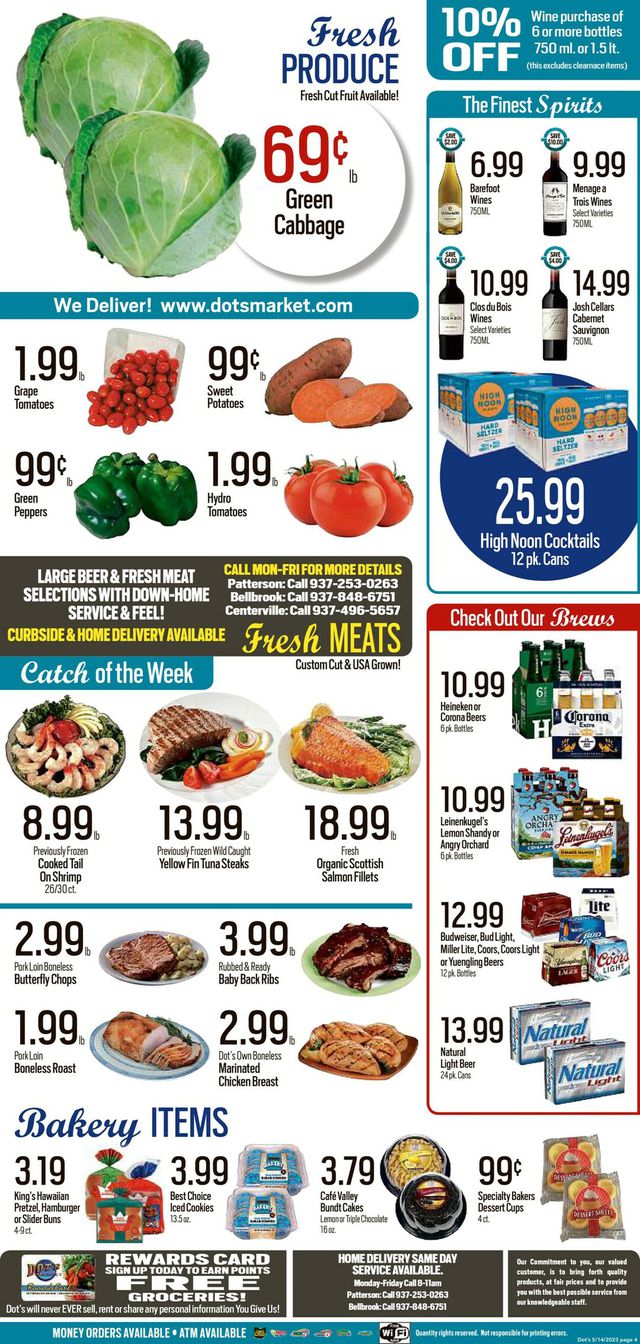 Dot's Market Ad from 05/15/2023