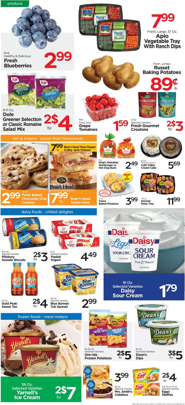 Edwards Food Giant Ad from 09/02/2020