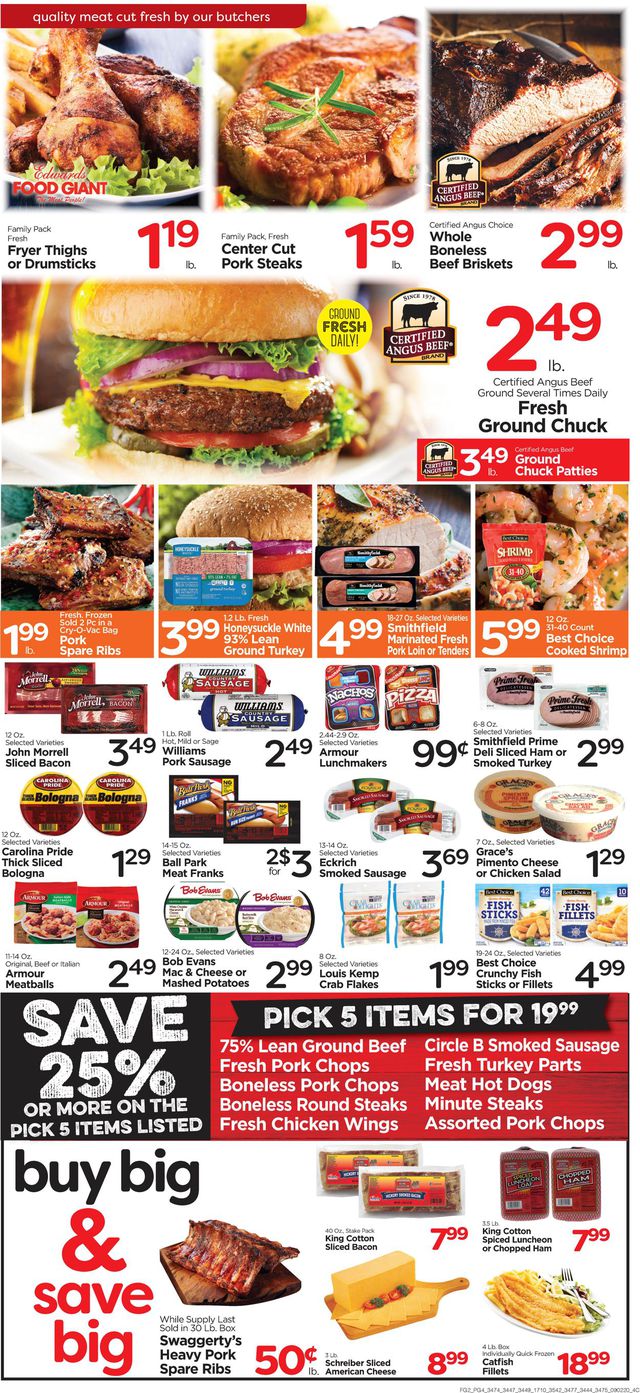 Edwards Food Giant Ad from 09/02/2020