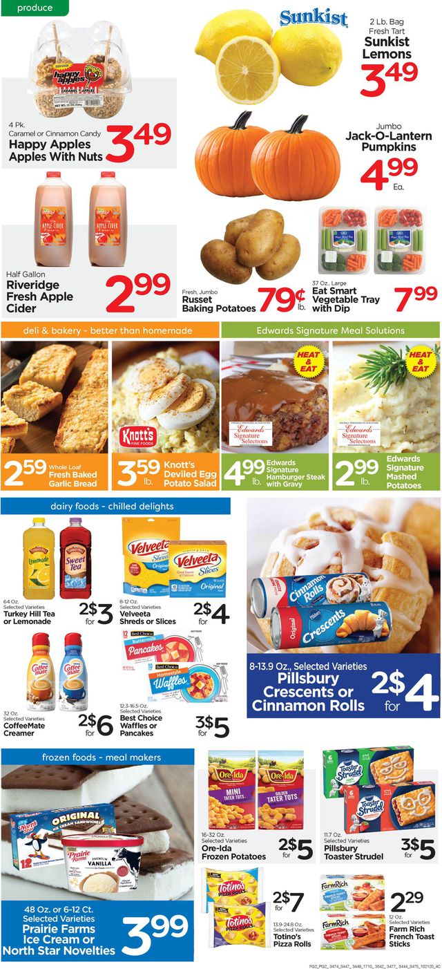 Edwards Food Giant Ad from 10/21/2020