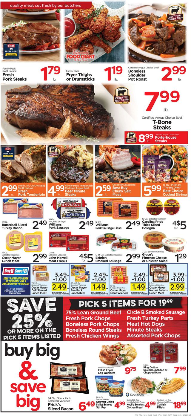 Edwards Food Giant Ad from 12/02/2020