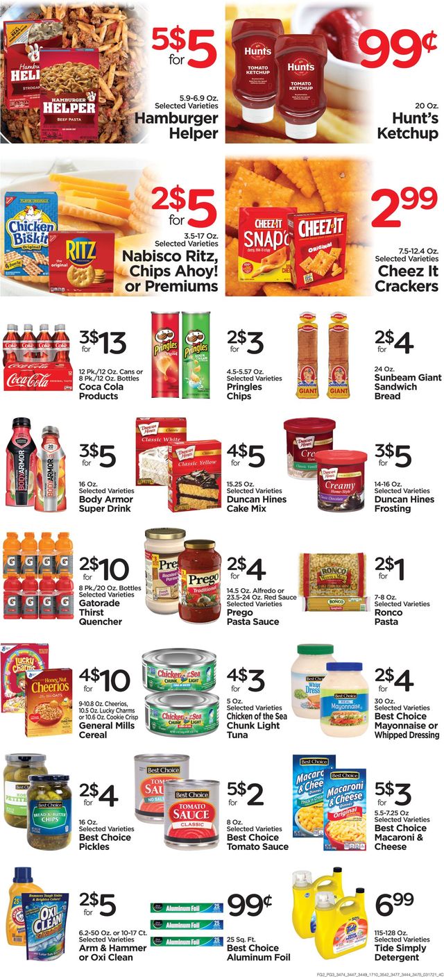 Edwards Food Giant Ad from 03/17/2021