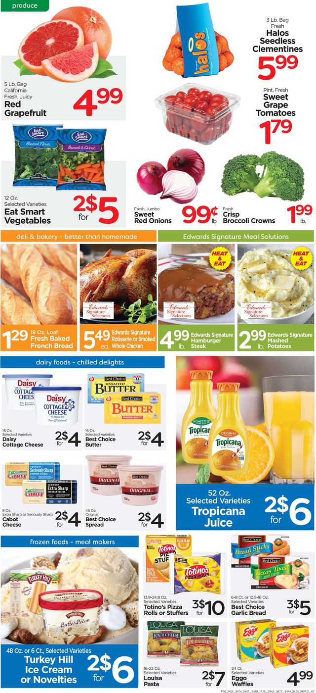 Edwards Food Giant Ad from 04/07/2021