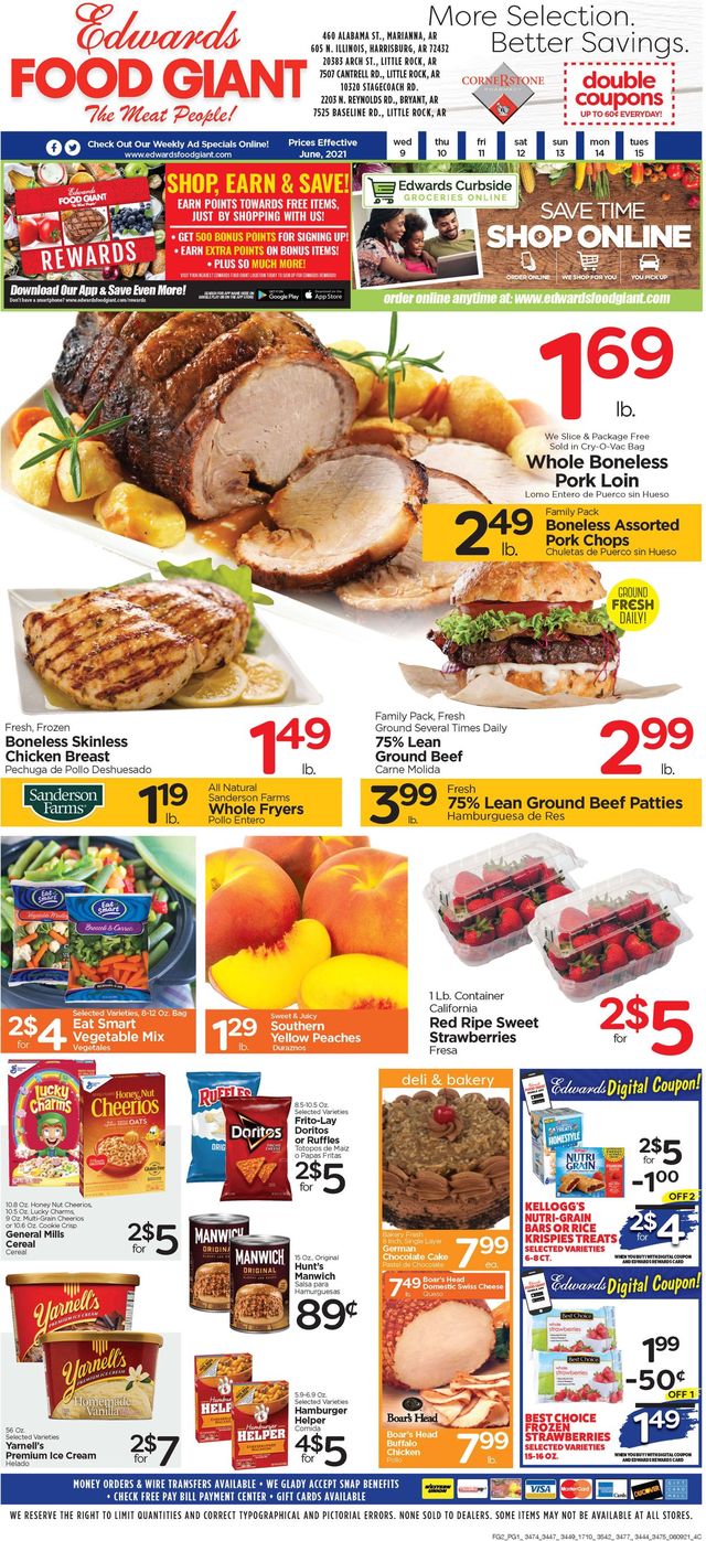Edwards Food Giant Ad from 06/09/2021