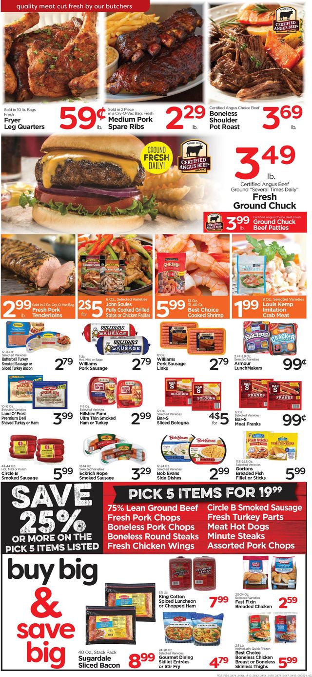 Edwards Food Giant Ad from 08/04/2021