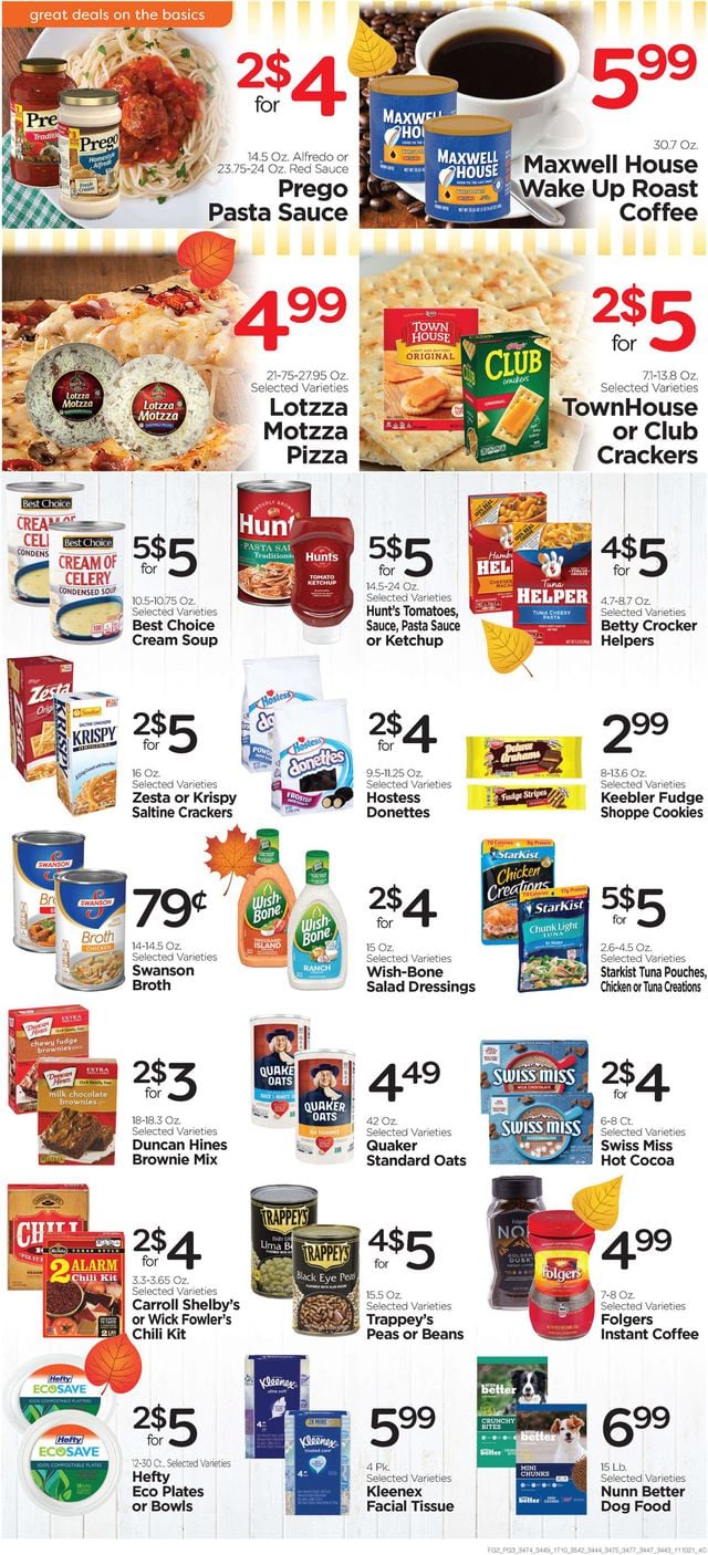 Edwards Food Giant Ad from 11/10/2021