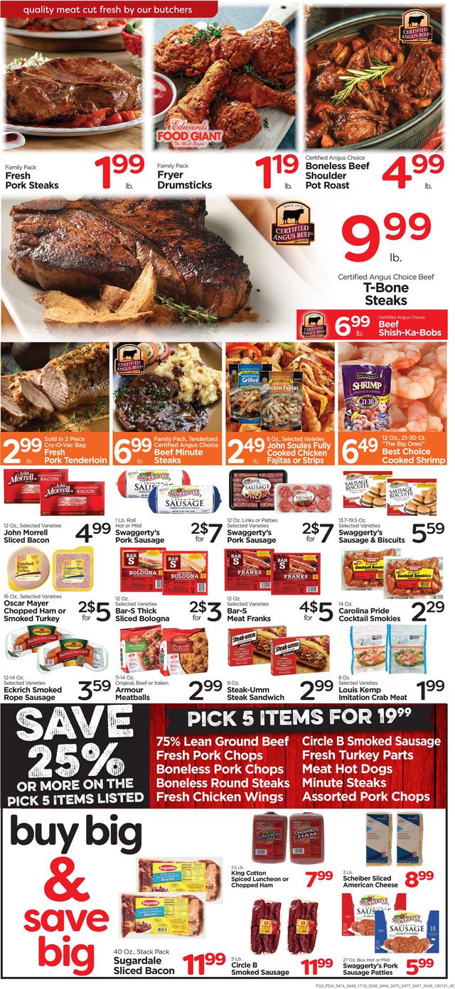 Edwards Food Giant Ad from 12/01/2021