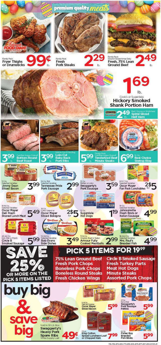 Edwards Food Giant Ad from 04/13/2022