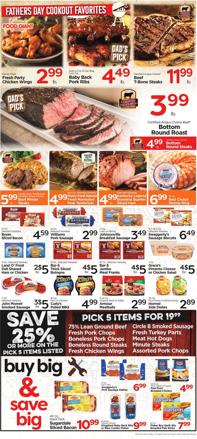 Edwards Food Giant Ad from 06/15/2022