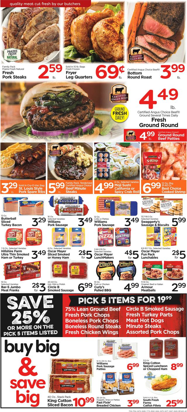 Edwards Food Giant Ad from 09/14/2022
