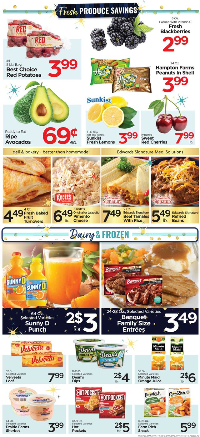 Edwards Food Giant Ad from 12/28/2022