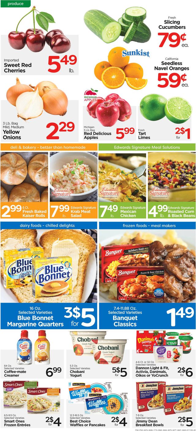 Edwards Food Giant Ad from 01/11/2023