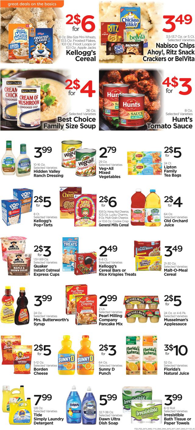 Edwards Food Giant Ad from 01/11/2023