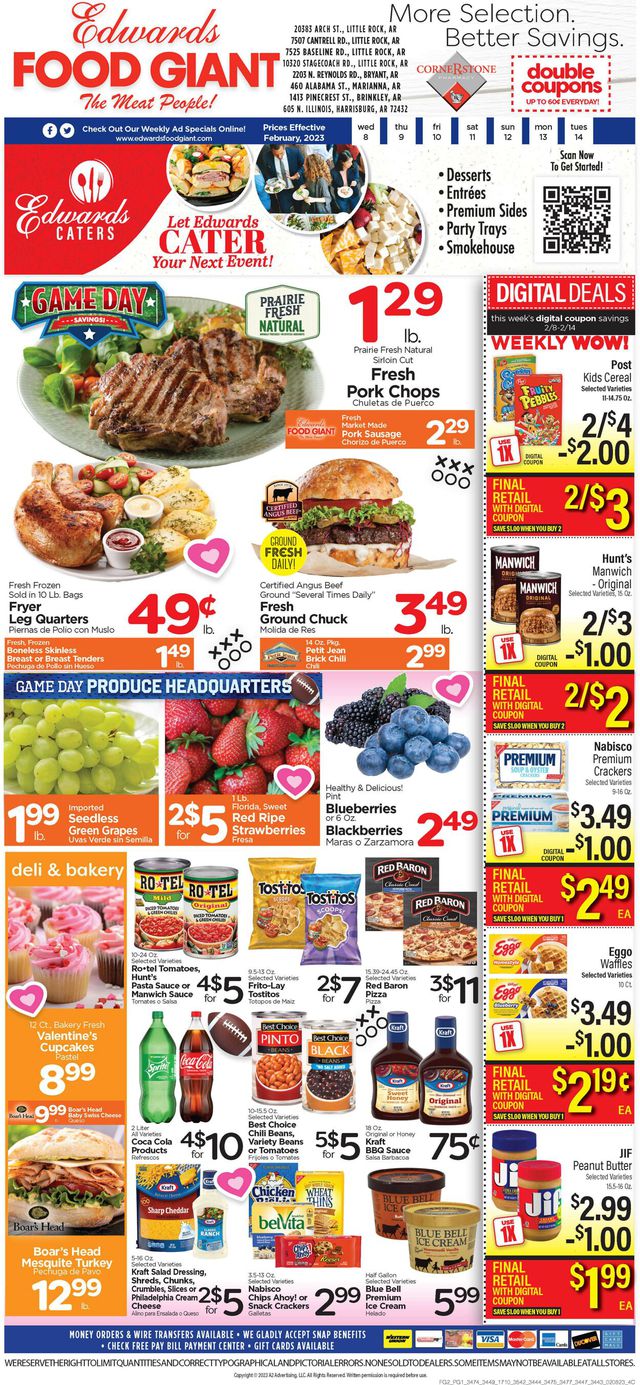 Edwards Food Giant Ad from 02/08/2023