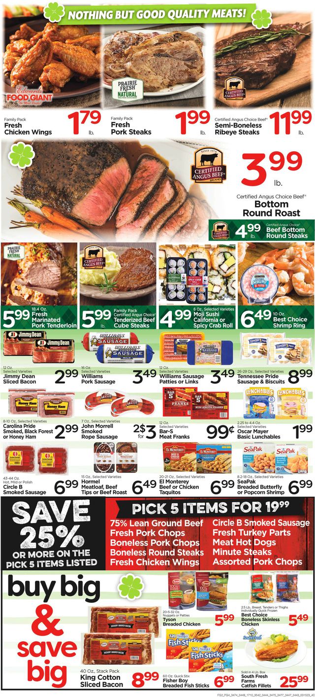 Edwards Food Giant Ad from 03/15/2023