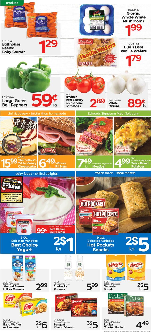 Edwards Food Giant Ad from 08/23/2023