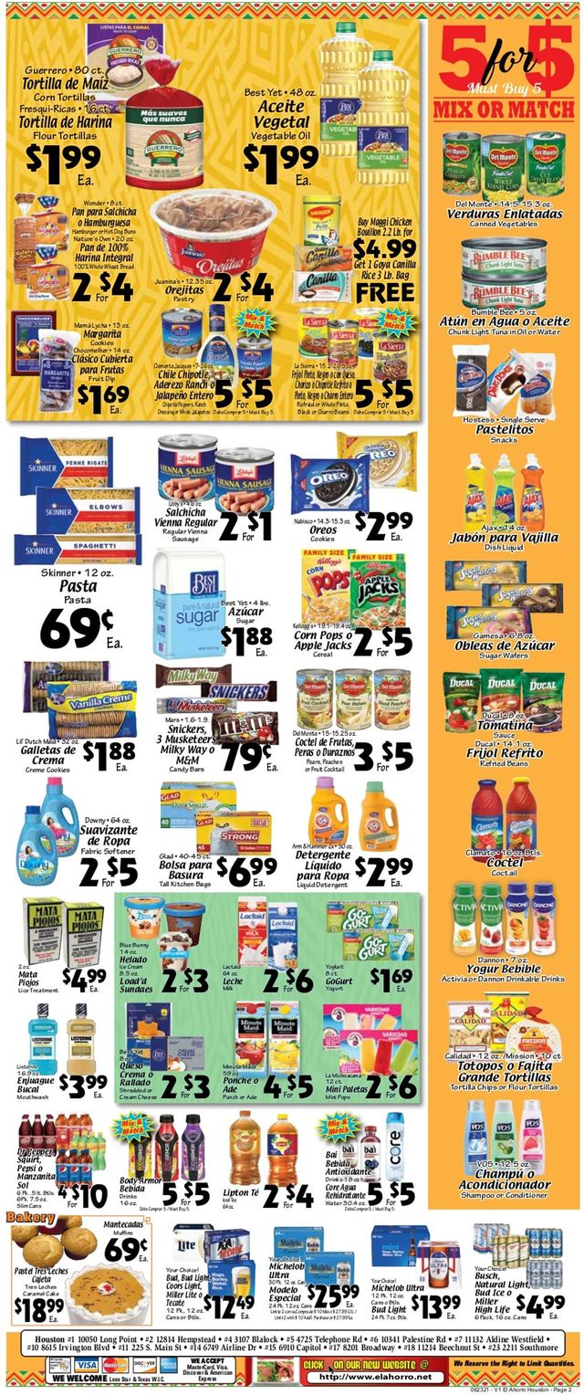 El Ahorro Supermarket Ad from 06/23/2021