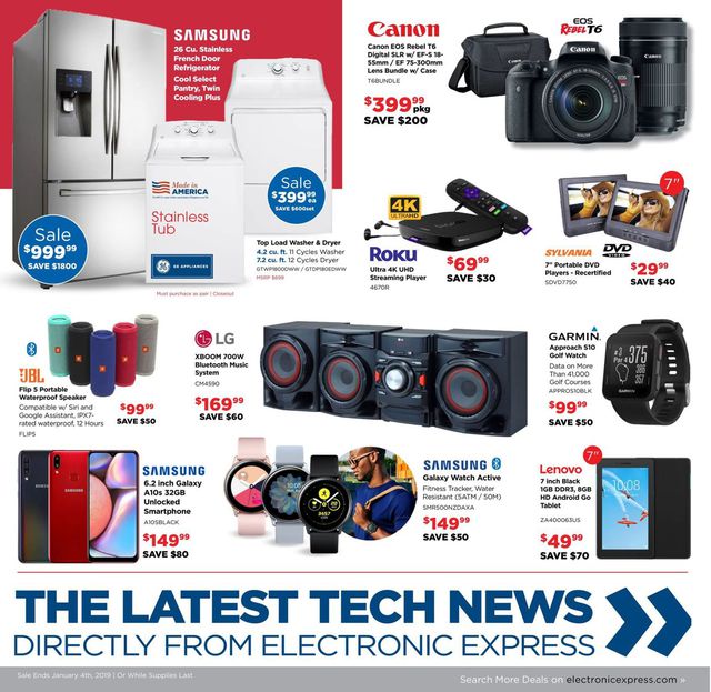 Electronic Express Ad from 12/29/2019