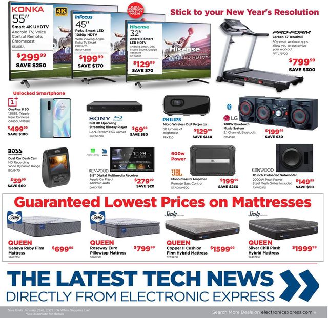 Electronic Express Ad from 01/17/2021