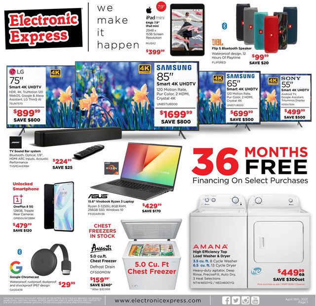 Electronic Express Ad from 04/19/2021